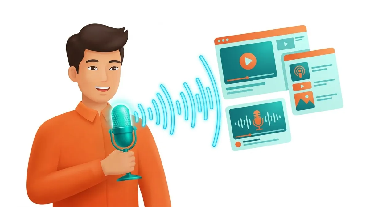 Nhân Bản Giọng Nói Tiếng Việt Bằng AI: Làm Video & Podcast Không Cần Thu Âm (2026)
