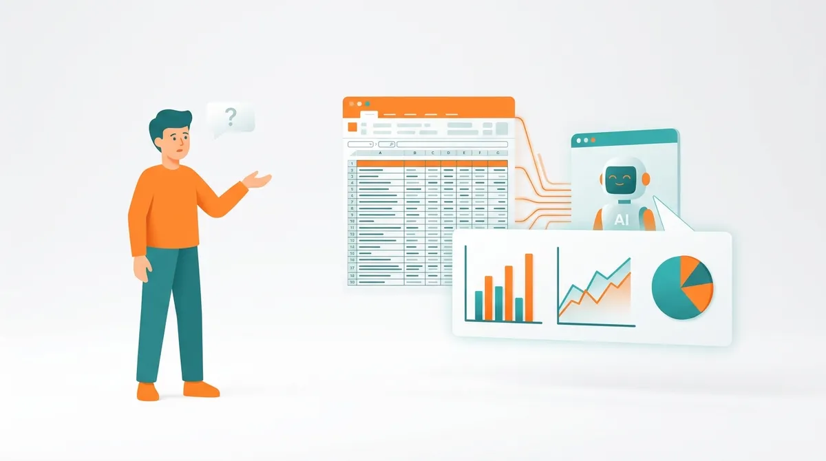 Dùng AI Phân Tích Số Liệu Bán Hàng Bằng Ngôn Ngữ Tự Nhiên (Không Cần Excel Giỏi)
