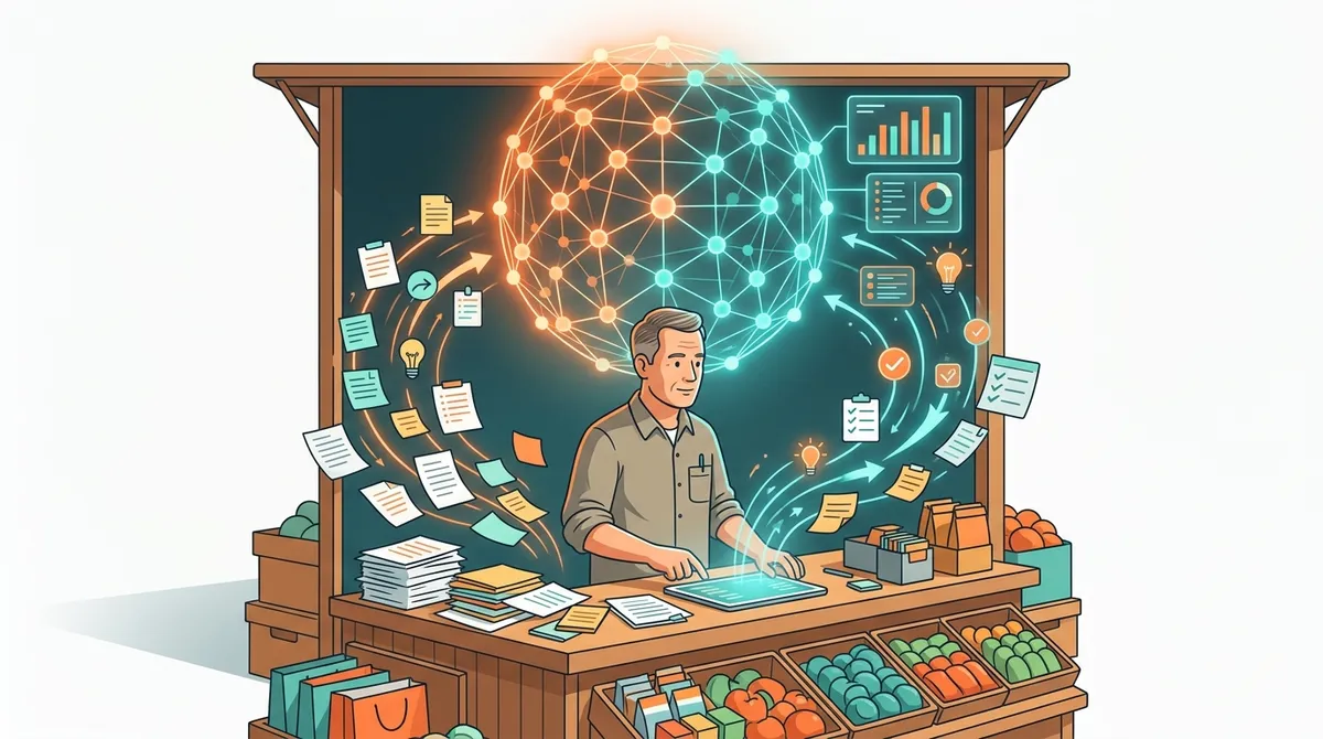 Xây "Bộ Não Thứ Hai" Bằng Notion AI Cho Chủ Shop Bận Rộn